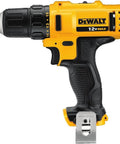 12V Max Cordless Drill Tool Only 3/8 Inch, Two Speed Transmission, Compact Lightweight Design, Built In LED Light, Belt Hook
