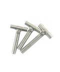 304 Stainless Steel Cylindrical Welding T Shaped Screws Set For Metalworking M4 M5 M6 M8 M10 M12, showing three screws