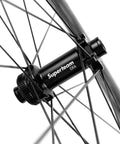 Tubeless Disc Brake Road Bike Wheelset 25mm Carbon 700c With 45mm 50mm 65mm Rim Options Shimano 8 9 10 11 Speed Cassette Compatible