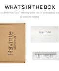 Box contents for 60 Pack 6 Inch Cabinet Pulls In Brushed Nickel Stainless Steel For Kitchen Cupboards And Cabinets