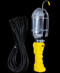 Metal Shield Incandescent Utility Light With 18 Gauge Cord, Built Tough Outdoor Work Light For Tactical And Recreation, Ergonomic Handle, Sturdy Bulb Guard With Integrated Hook, Made In USA