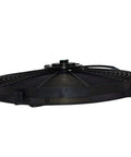 No Sweat Universal 16 Inch Electric Radiator Fan Kit With Reversible S Blade Push Pull Design, top view of fan assembly.
