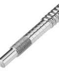 Pro Grade Anti Backlash Ball Screw Kit SFU1605 450mm for CNC route grinding machine close-up view of threaded shaft