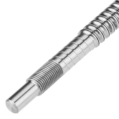 Pro Grade Anti Backlash Ball Screw Kit SFU1605 450mm for CNC route grinding machine close-up view of threaded shaft