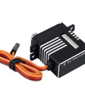 Premium Full Metal Waterproof Steering Gear Servo DS290MG with aluminum body and wires, designed for RC pilots.