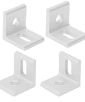 Right Angle Corner Brackets 90 Degree Aluminum L Shaped Braces Built Beefy For Quick Connection And Rock Solid Stability Fits 2020 3030 4040 Profiles