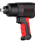 Heavy Duty 1/2 Inch Air Impact Wrench With Killer 1200 Ft Lb Torque And Twin Hammer Design lightweight design and ergonomic grip for comfortable use.