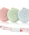 Mini Retractable Tape Measure 3 Pack With Soft Fabric Sewing Ruler On The Go Pocket Size Dual Sided 150 CM Tailor Measuring Tapes