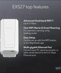 WiFi 7 Range Extender EXS27 That Covers Up To 1,500 Sq Ft And 45 Devices With BE5000 Dual Band Booster Up To 5 Gbps, features list