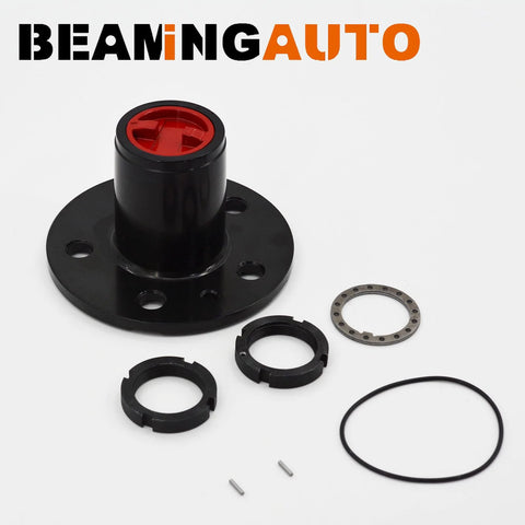 Manual Free Wheel Bearing Locking Hubs Replacement For Ford Explorer 1990-1994, Ford Ranger 1990-1997, Mazda Pickup 1994-1997, Navajo 1990-1994 AVM465HP 2 Piece Direct Fit Upgrade. Includes hub components and accessories.