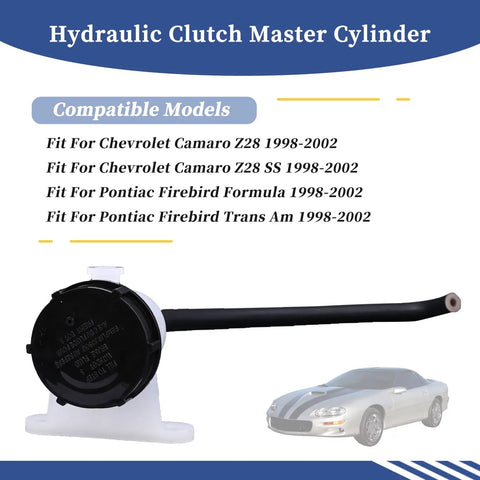 Hydraulic Clutch Master Cylinder Reservoir With Cap And Diaphragm For Chevy Camaro And Pontiac Firebird 1998 To 2002 Replacement Part
