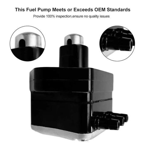 Pro Grade Fuel Pump Replacement For 4-Stroke Outboard Motors 25HP To 60HP Easy Install Durable Replacement Part Replacing 826398T3 And 62Y-24410-01 To 62Y-24410-04 62Y-24410-00-00