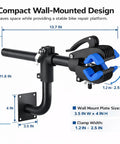 Bike Repair Stand For Home Mechanics And Gearheads Space Saving Bicycle Work Stand Holds Up To 44 Lbs Adjustable Non Damaging Clamp