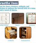 Versatile uses of 4 Pack Giraffe Cabinet Knobs Set Durable Zinc Alloy Drawer Pulls For Kitchen Cabinets And Closets with charming decor