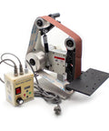 Heavy Duty Electric Belt Sander With Variable Speed Brushless Motor For Precision Knife Sharpening And 915X50MM Belt Size with motor controller.