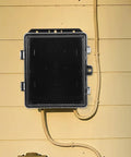 Outdoor Waterproof Electrical Junction Box Enclosure With Cover Plastic Weatherproof Housing For Residential No Fuss Commercial And Industrial Use Spacious Interior And Easy Install Rugged Durable Box For Safe Quick Wiring mounted on wall
