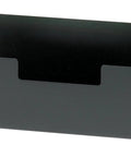4 RU Cable Management Trough CMT4 For Rack Systems Black 6.9 In High X 19 In Wide X 4.5 In Deep, side view