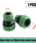 Upgrade Your Outdoor Setup With This Quick Garden Hose Faucet Connector Repair Kit For Effortless Irrigation And Watering Blank Tube Fixes Today, 16mm to 20mm connector