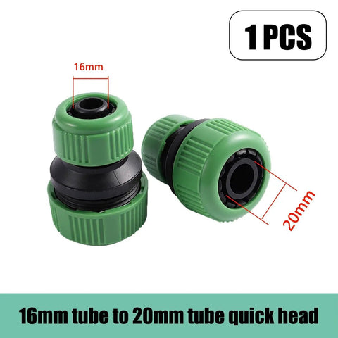 Upgrade Your Outdoor Setup With This Quick Garden Hose Faucet Connector Repair Kit For Effortless Irrigation And Watering Blank Tube Fixes Today, 16mm to 20mm connector