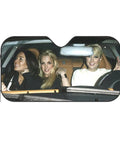 Funny Windshield Sun Shade For Cars Keeps Your Ride Cool Blocks UV Rays Waterproof Polyester With Bubble Aluminum Film