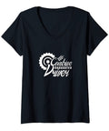 Women's V Neck T Shirt For Combine Harvester Driver Harvesting Machine Lovers Farm Life Gift Tee Perfect Fit For Farmers
