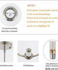 5.9" frosted white globe, brushed nickel, E26 bulb base components for Matte Black 5 Light Pendant Chandelier, Modern Linear Ceiling Light Fixture With Cylinder Frosted Glass Shades, Ideal For Kitchen Island And Dining Room, Farmhouse Styled Illumination For A Sleek, Everyday Dope Look