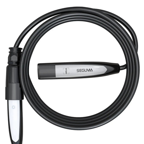 Black coiled Tesla 50 Amp 40 Foot EV Charger Extension Cable NACS Plug For Wall Connector And Destination Charger 240V Up To 12kW
