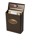 Locking Wall Mount Mailbox In Galvanized Steel Venetian Bronze Medium Capacity With Concealed Cam Lock And 2 Keys Easy Lift Lid