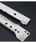Close-up of Quiet 14 Inch Drawer Slides Cabinet Rails And Drawer Tracks For Furniture Durable Smooth Sliding Computer Table Chute Keyboard