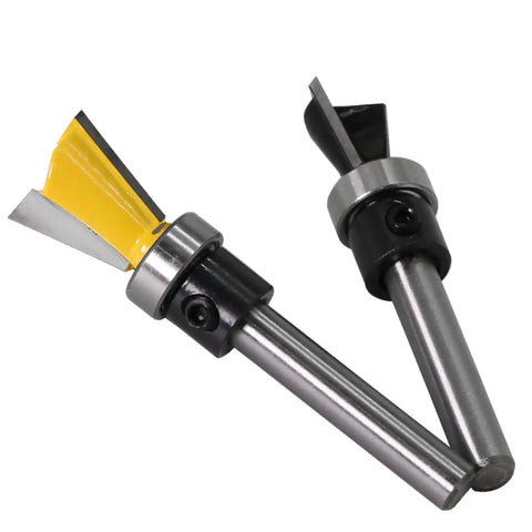 The Ultimate Dovetail Routing Knockout Featuring 1/4 Inch Shank Hard Alloy Bits With Precision Bearing Guide for woodworking