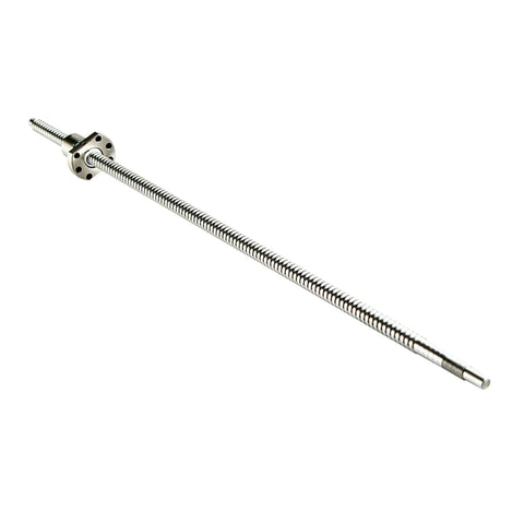 16mm Ball Screw SFU1605 500mm With Nut Built for CNC Machining Anti Backlash High Precision C7 Grade Low Friction Quiet Operation
