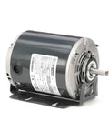D143 48Y Frame Open Drip Proof Beefy Belt Drive Motor For Tough Job Sites, One Third Horsepower, 1725 RPM, 115 VAC