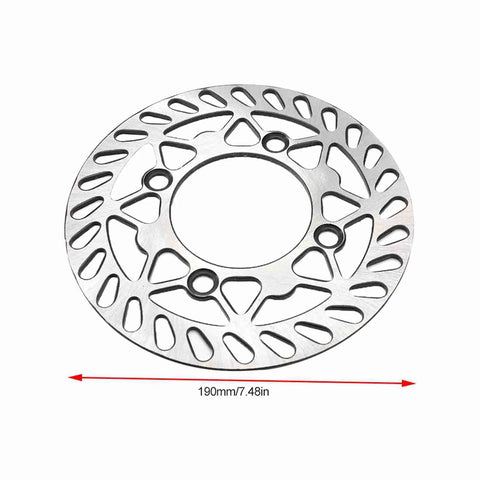 Pit Bike Brakes 190mm Front And Rear Disc Rotors For 50cc To 160cc SDG Wheel Pit Dirt Bikes Replacement Front Or Rear