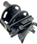 Universal Composite Speargun Reel 30M For Spearfishing Go To Reel That Fits Most Spearguns Black With Sliding Stainless Line Guide