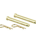 Replacement Pins And Clips For Adjustable Trailer Hitch Ball Mount Channel Mount Zinc Finish, Includes Mounting Pins And Clips, Durable Pin Set For Precise Trailer Leveling And Quick, Easy Hardware Swap