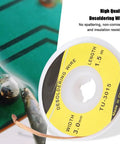 Pro Grade Solder Wick Desoldering Braid Premium Copper Solder Wire For PCB Repair, 1.5m Length 3.0mm Width spool and PCB use