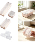 Transparent Stackable Cable Management Box For Home Office Desk To Organize Power Strips And Wire Cords While Helping You Kick Clutter To The Curb And Keep Your Setup Looking Fresh in various sizes.