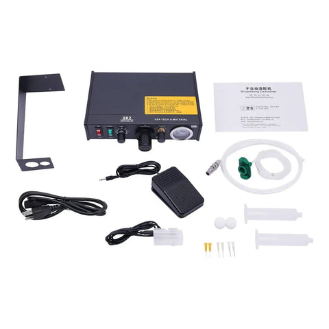 Peristaltic Glue Dispenser Machine With Digital Display Auto And Manual Modes Timed Dispensing For Precision Component Assembly kit