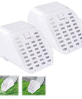 Keep Those Darn Critters Out With This 3X4 Inch Gutter Downspout Extension And Removable Grid Type A Rodent Guard on white background.