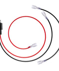 24 Volt Battery Wiring Harness Kit With Insulated Terminals And 2 Prong Connector For Electric Bicycles Replacement Part