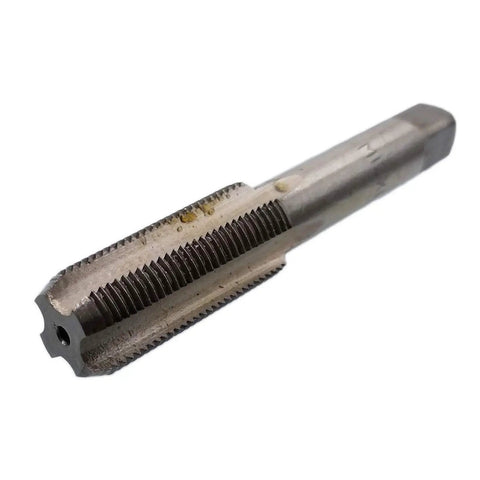 Pro Gear Hss Metric Thread Taps M12 X 1mm Right Hand Taper And Plug Tap Set showing a close-up of a high speed steel taper tap.