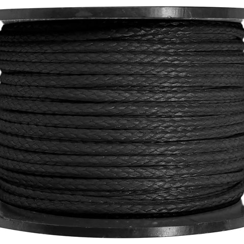 100 Ft UHMWPE Braided Cord 2mm Spliceable Utility Line for Camping Tents Tarps Hammocks Ridgelines 1000Lb Strength, coiled on spool