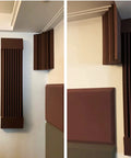 Flat Out Silent Acoustic Foam Panels for Walls and Ceilings that squash echo and reverb, showing installation on studio walls.