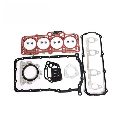 Heavy Duty Multilayer Steel Cylinder Head Gasket Kit For VW AZJ 2.0L Golf Mk4 Jetta Passat B5 with various seals and gasket types.