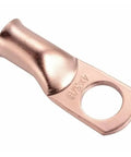 Dope 20-Pack Of Heavy Duty 4 AWG Copper Ring Terminals With 3/8 Inch Hole For Uninsulated Wire Connectors And Electrical Cable Lugs To Spice Up Your Wiring Projects Fast, 4 AWG copper ring lug