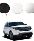 White Front Bumper Tow Hook Cover Right Passenger Side For Ford Explorer 2011 2012 2013 2014 2015 Direct Replacement Easy Install