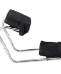 Knee Seat Garden Tool With Ergonomic Kneeling Bench Pro Grade Stainless Steel Frame Portable Kneeler Seat With Ankle Support