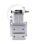 Handy 3mm Aluminum Pneumatic Vise Clamps With 40kg Force For CNC Drilling Grinding And Engraving Tasks Quick Connect Air Fixture, front view