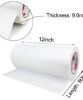 12 Inch Wide Duct Tape Beefy Heavy Duty 9 Mil Industrial Grade Waterproof Tape 90 Feet Long Flexible No Residue White Tape
