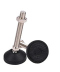 Threaded Swivel Base And Adjustable Table Leg Leveling Feet With Flexible Articulated Furniture Adjusters In M8 M10 And M12 Sizes for stable table support.